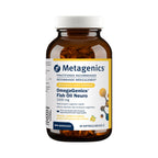 Metagenics OmegaGenics Fish Oil Neuro supplement bottle on a white background
