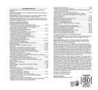 Nutritional label on a white background