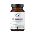B-Supreme supplement bottle with label on a white background
