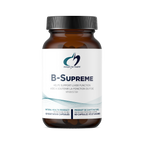 B-Supreme supplement bottle with label on a white background