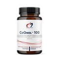 CoQNOL 100 supplement bottle with label on a white background
