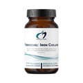 Ferrochel Iron Chelate supplement bottle with label on a white background