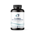 Bottle of Magnesium Glycinate Complex on a white background