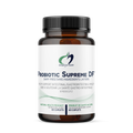 Probiotic supplement bottle labeled 'Probiotic Supreme DF' on a white background