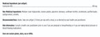 Text detailing medicinal and non-medicinal ingredients of a softgel, along with recommended dose and risk information.